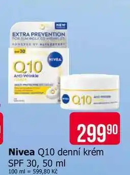 Teta Nivea Q10 denní krém SPF 30 nabídka