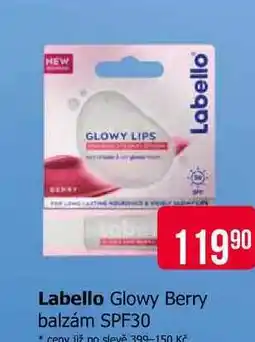 Teta Labello Glowy Berry balzám SPF30 nabídka
