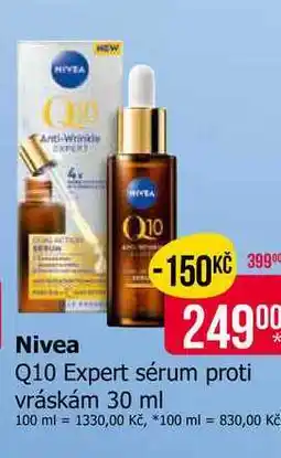 Teta Nivea Q10 Expert sérum proti vráskám nabídka