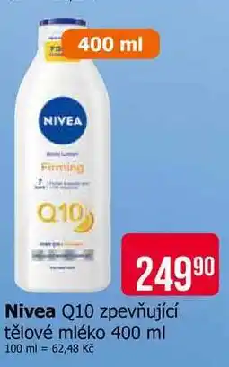 Teta Nivea Q10 zpevňující tělové mléko nabídka