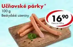 CBA Učňovské párky nabídka
