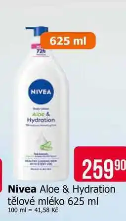 Teta Nivea Aloe & Hydration tělové mléko nabídka