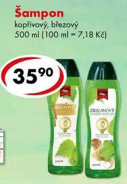 CBA Šampon nabídka