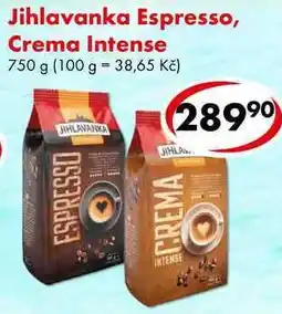 CBA Jihlavanka Espresso, Crema Intense nabídka