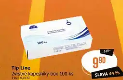 Teta Tip Line 2vrstvé kapesníky box 100 ks nabídka