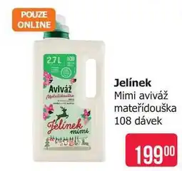 Teta Jelínek Mimi aviváž mateřídouška 108 dávek nabídka