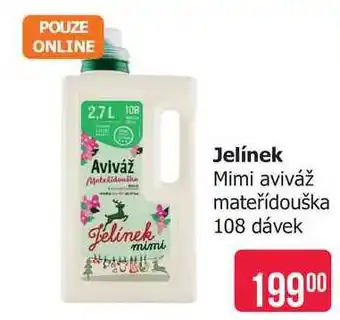 Jelínek Mimi aviváž mateřídouška 108 dávek