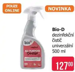Teta Bio-D dezinfekční čistič univerzální nabídka