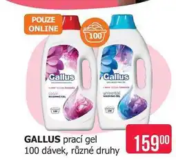 Teta GALLUS prací gel 100 dávek, různé druhy nabídka