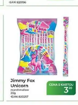 Tamda Foods Jimmy Fox Unicorn marshmallow nabídka