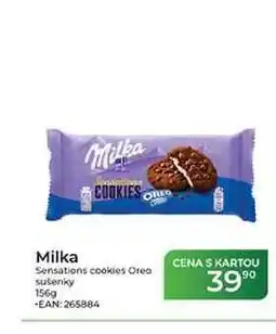 Tamda Foods Milka Sensations cookies Oreo sušenky nabídka