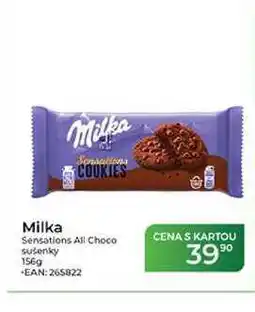 Tamda Foods Milka Sensations All Choco sušenky nabídka