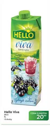 Tamda Foods Hello Viva džus nabídka