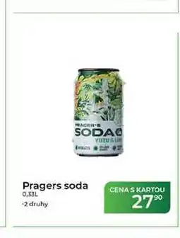 Tamda Foods Pragers soda 0,33l -2 druhy nabídka