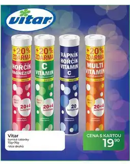 Tamda Foods Vitar šumivé tabletky 72g+76g nabídka