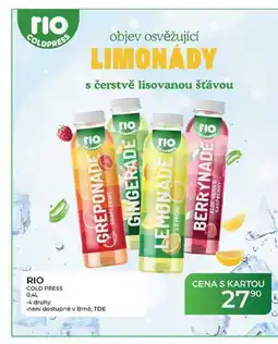 Tamda Foods RIO COLD PRESS 0,4L 4 druhy nabídka