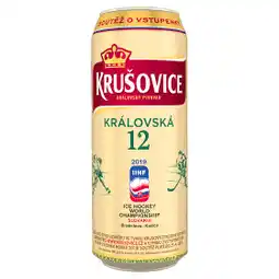 Tamda Foods Krušovice královská 12° 0,5l (plechovka) 0.5l nabídka