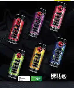 Tamda Foods Hell energetický nápoj nabídka