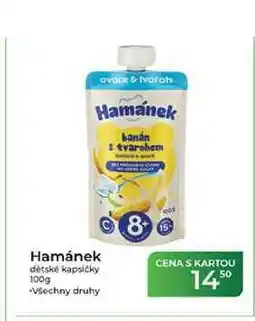 Tamda Foods Hamánek dětské kapsičky nabídka