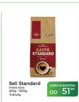 Tamda Foods Seli Standard mletá káva 200g-1000g -3 druhy nabídka