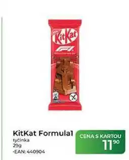 Tamda Foods KitKat Formula1 tyčinka nabídka