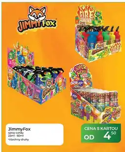 Tamda Foods JimmyFox spray candy 25ml - 60ml nabídka