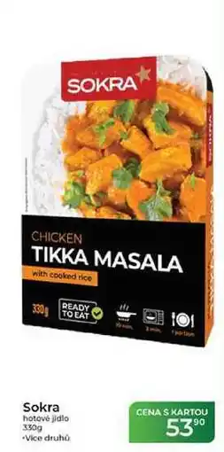 Tamda Foods Sokra hotové jídlo nabídka