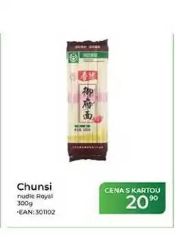 Tamda Foods Chunsi nudle Royal nabídka