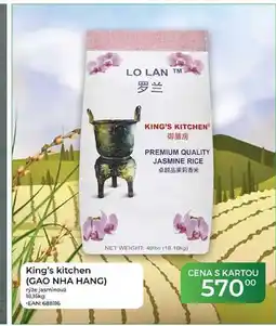 Tamda Foods King's kitchen (GAO NHA HANG) rýže jasmínová nabídka