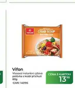 Tamda Foods Vifon Vlasová instantní rýžová polévka s krabí příchutí nabídka