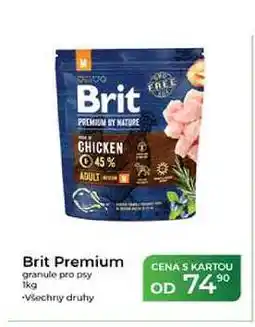 Tamda Foods Brit Premium granule pro psy nabídka