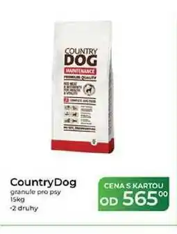 Tamda Foods CountryDog granule pro psy nabídka