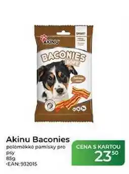 Tamda Foods Akinu Baconies poloměkké pamlsky pro psy nabídka