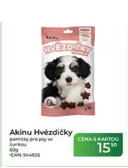 Tamda Foods Akinu Hvězdičky pamlsky pro psy se šunkou nabídka