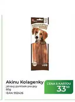 Tamda Foods Akinu Kolagenky játrový pamlsek pro psy nabídka