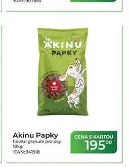 Tamda Foods Akinu Papky hovězí granule pro psy nabídka