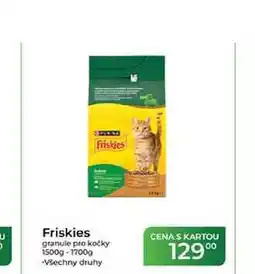Tamda Foods Friskies granule pro kočky 1500g-1700g nabídka