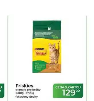 Tamda Foods Friskies granule pro kočky 1500g-1700g nabídka