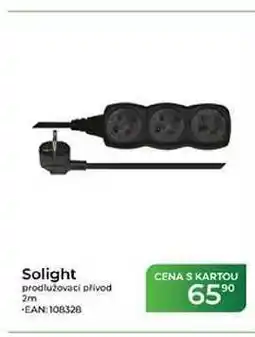 Tamda Foods Solight prodlužovací přívod 2m černá nabídka