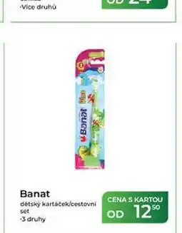 Tamda Foods Banat dětský kartáček/cestovní set -3 druhy nabídka