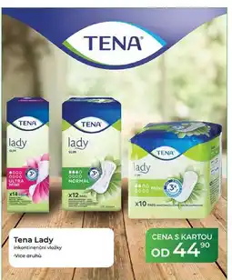 Tamda Foods Tena Lady inkontinenční vložky nabídka