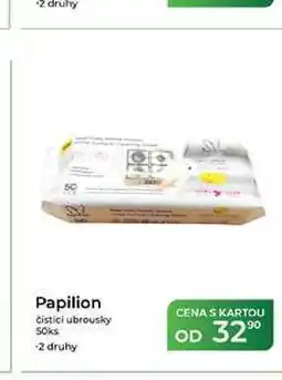 Tamda Foods Papilion čisticí ubrousky 50ks nabídka