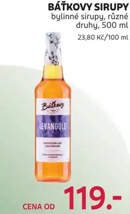 Rossmann Bátkovy levandule nabídka