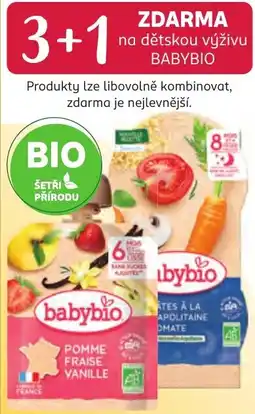Rossmann Babybio dětská výživa nabídka