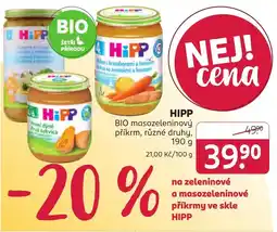 Rossmann Hipp Bio nabídka