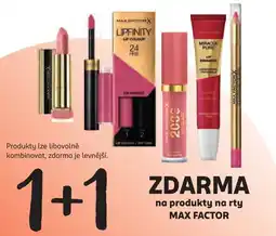Rossmann Max Factor produkty na rty nabídka