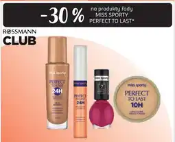 Rossmann Miss sporty perfect to last nabídka