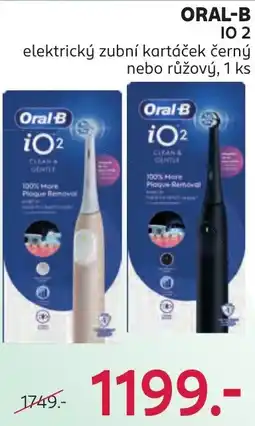 Rossmann Oral-B elektrický zubní kartáček černý nebo růžový nabídka