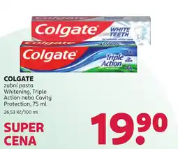 Rossmann Colgate zubní pasta Whitening Triple Action nabídka