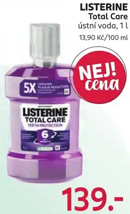 Rossmann Listerine total care nabídka